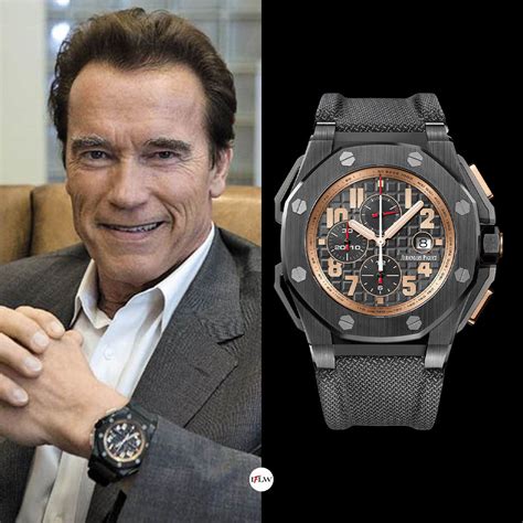 audemars piguet arnold schwarzenegger replica svizzera|arnold schwarzenegger watch.